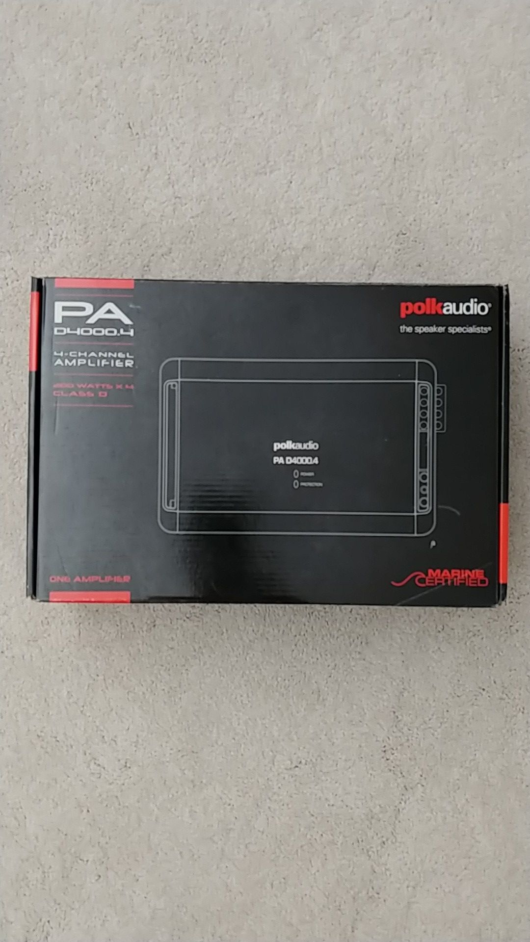 Polk Audio PA D4000.4 amplifier