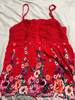 Torrid Babydoll Floral Top