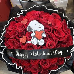 Snoopy 50 Count Bouquet 