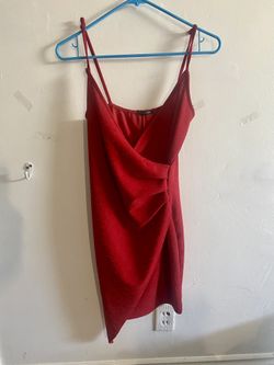 Fashion nova sparkly red Dress