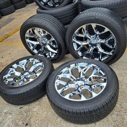 Rines Para Chevy Gmc Yukon Tahoe Suburban Abalanche 6 Virlos Réplicas 22x9 Nuevoa 