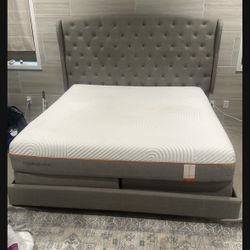 $100 King Tempur pedic Mattress