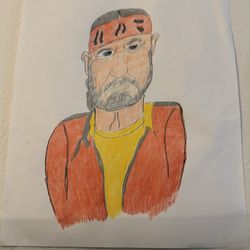 Willie Nelson Drawing 