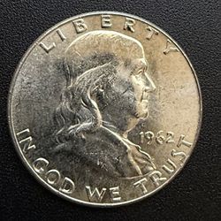 1962 Franklin Half Dollar AU