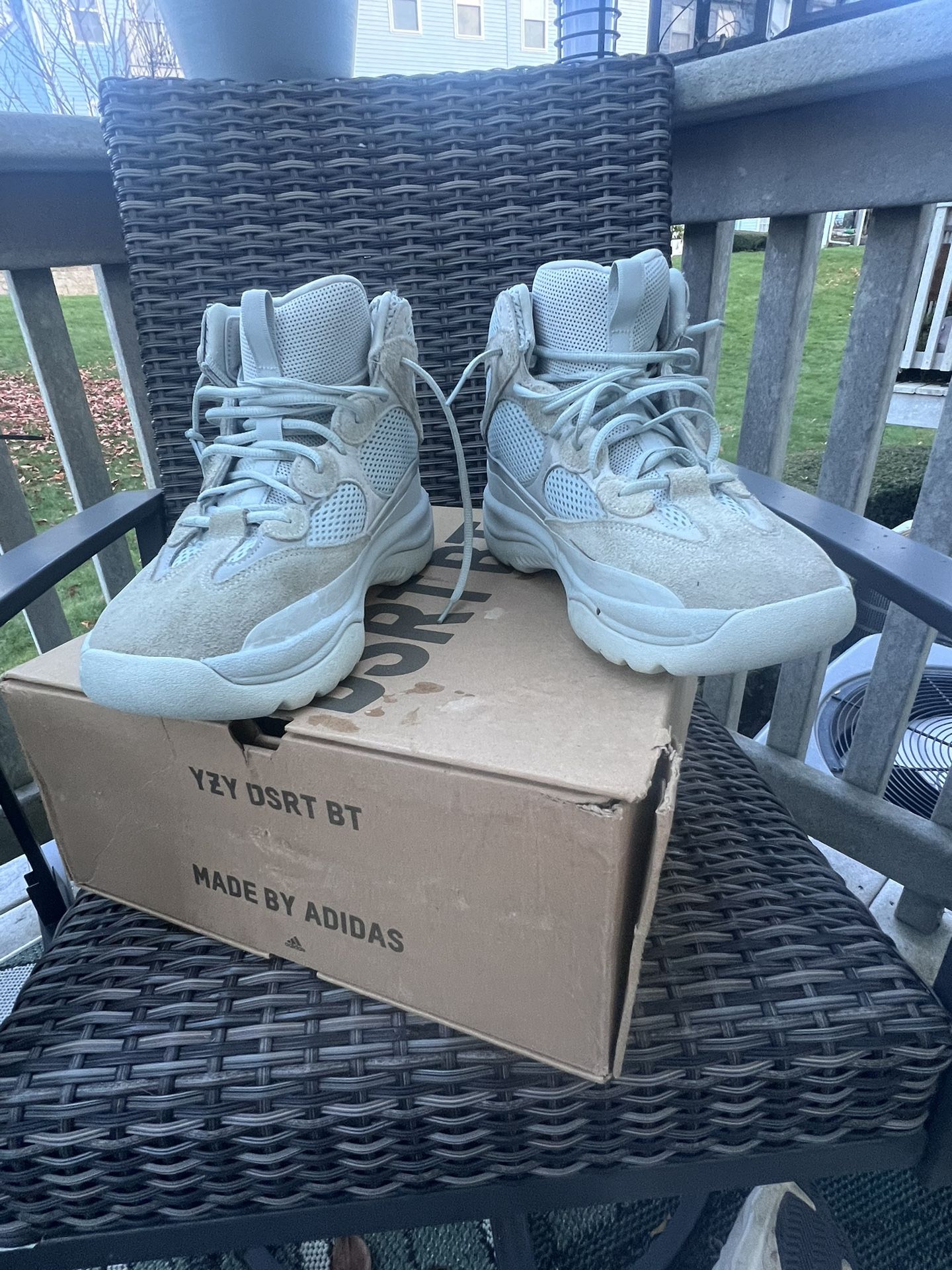 Size 12 - adidas Yeezy Desert Boot Salt - FV5677