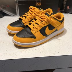 Goldenrod Dunks Size 10