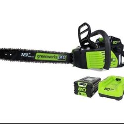 CORDLESS CHAINSAW "GREEN WORK
