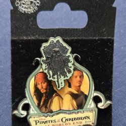 2007 Limited Edition Disney Pirates Of The Caribbean At Worlds End  Pin
