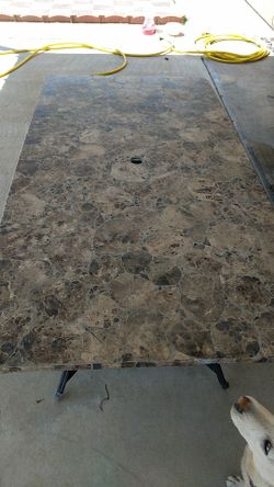 Patio table