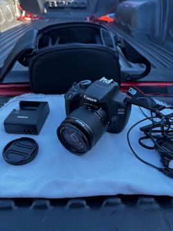 Canon Rebel T5 DSLR Camera + 18-55mm Lens — Full Kit