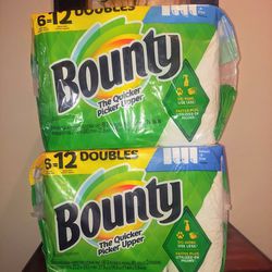 Bounty Paper Towels 2 For $22 - Cross Streets Ray And Higley 