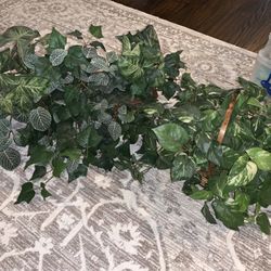 artificial faux fake houseplants $10 each or $15 both