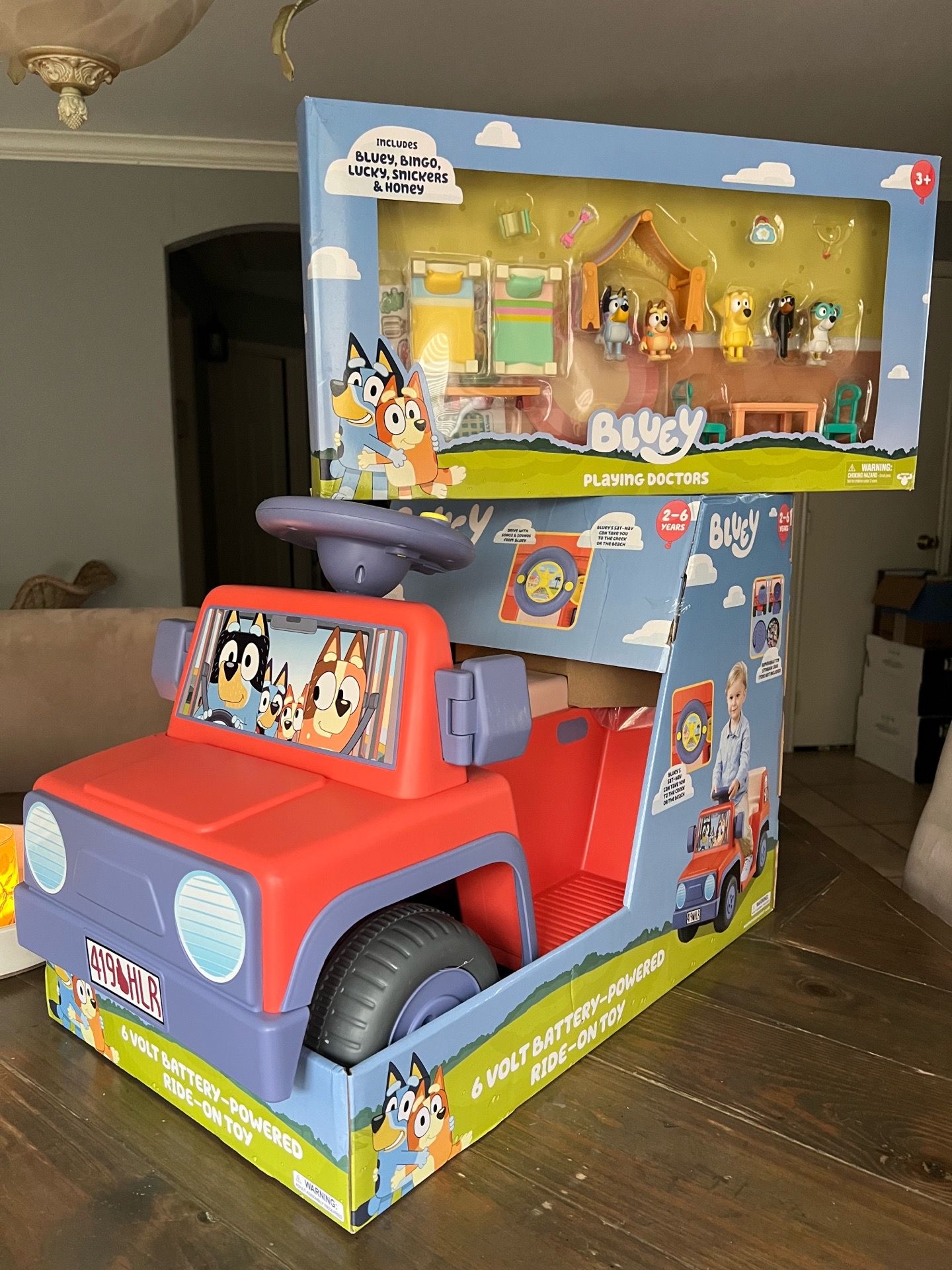 Bluey 6v Ride On Toy