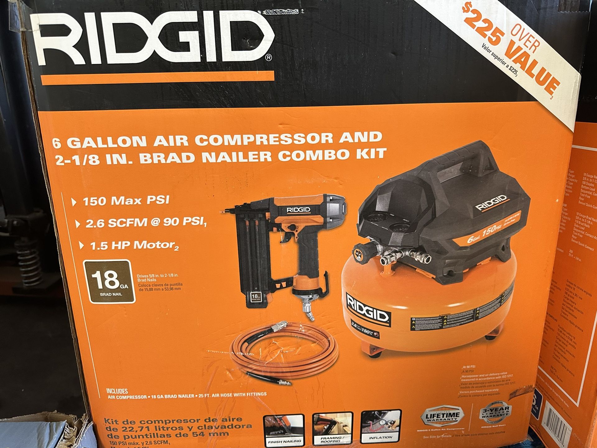 Ridgid Air Compressor 