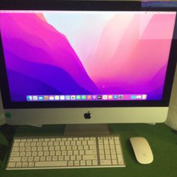 2015 Apple iMac Computer 21.5 1TB SSD i5 8GB RAM Fully Loaded for all use.