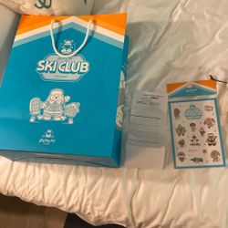 Jellycat/Ski Club- 3 special edition items