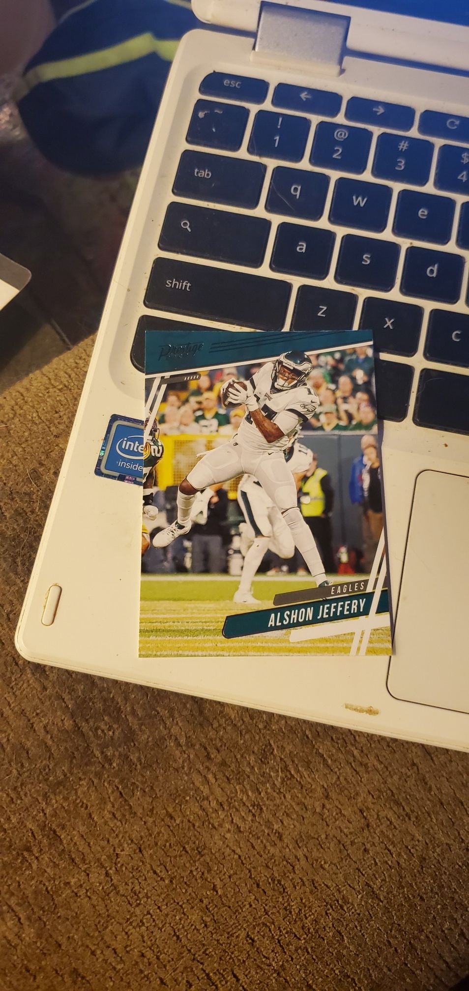 Alshon jeffery football card