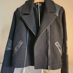 Vince Black Jacket Medium