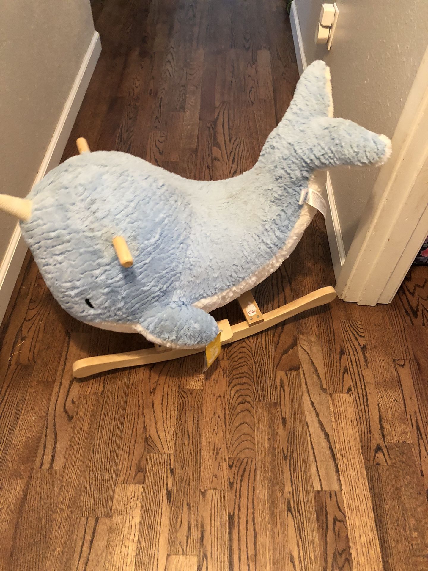 Whale Rocking Horse
