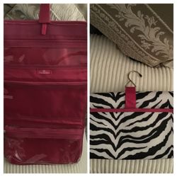 Travel makeup bag