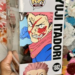Yuji Itadori Custom Art Funko Pop