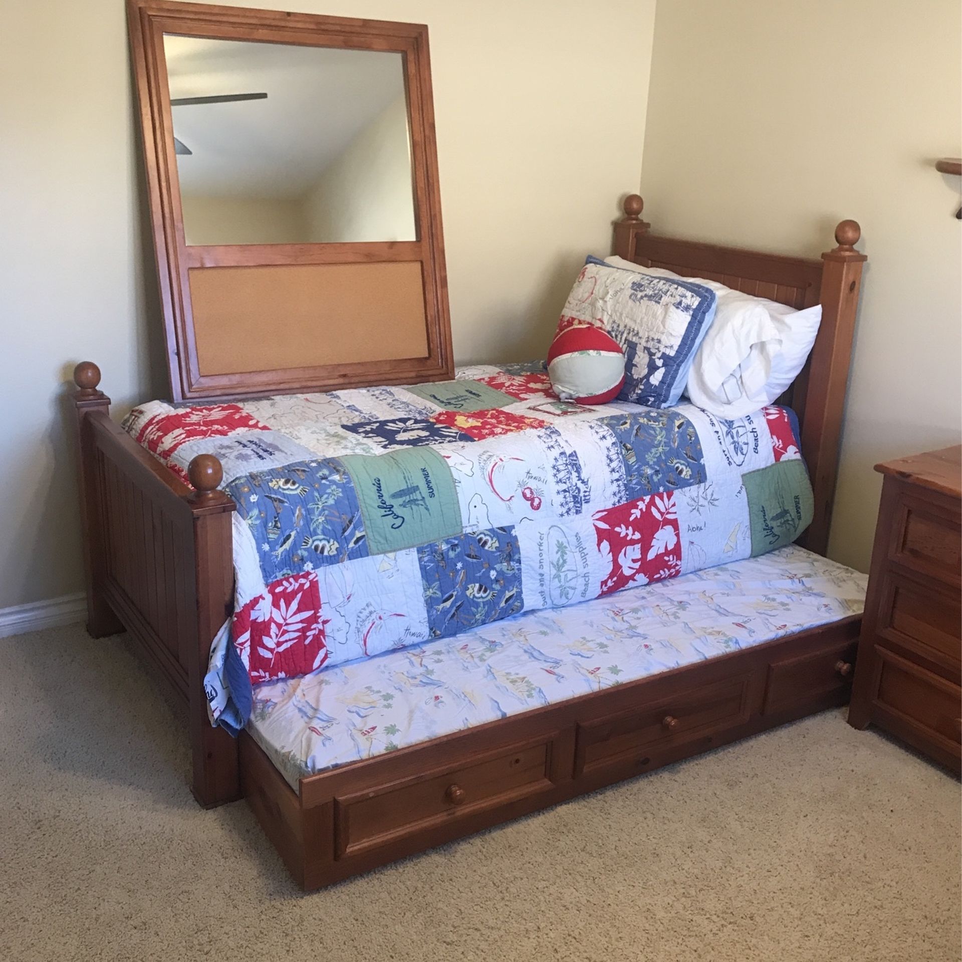 Kids Bedroom Set, with Pottery Barn Bedding