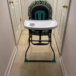 Foldable high chair