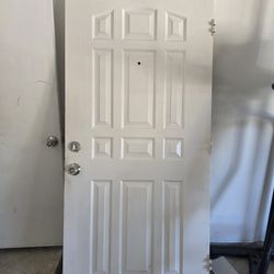 Front Door. Other Side Neees Paint Come With Keys. 36× 79