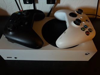 Xbox Series S Console with Two Controllers