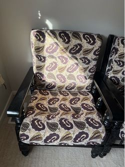 2 vintage looking chairs
