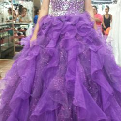 Quinceanera Dress Or Prom Dress/ Vestido De Quinceanera/ Vestido Formal De Promocion