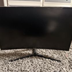 Curved Samsung Gaming Monitor