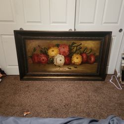 LARGE ART IN FRAME ! 