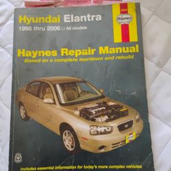 Haynes Repair Manual For Hyundai Elantra 