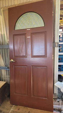 Wooden doors