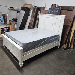 Queen Bed And Mattress 