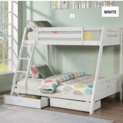 Bunk Bed Full And Twin Not Including Mattress 