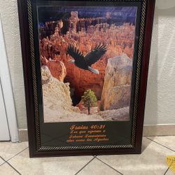 Cuadro Fino  Bíblico 28 X 40 