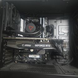 High-End Gaming PC – Ryzen 9 / RTX 3080 / 32GB RAM / 4TB SSD + Monitor & Peripherals