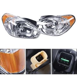 Hyundai Accent Headt Lights 
