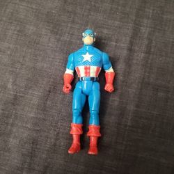 CAPTAIN AMERICA - Vintage 1990 - Marvel 5" Action Figure Toy Biz Loose