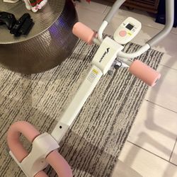 Foldable MERACH Adjustable Ab Trainer Machine With LCD Monitor