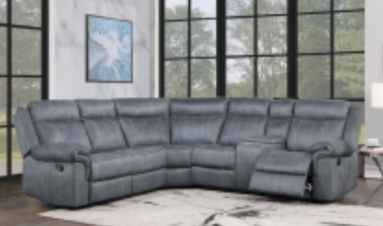 New Sectional Recliner In Box 📦 Finance Available No Credit Needed