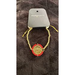 New 18k gold plated Mexican San Benito bracelet
