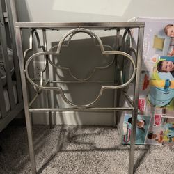 Square Mirror Side Table