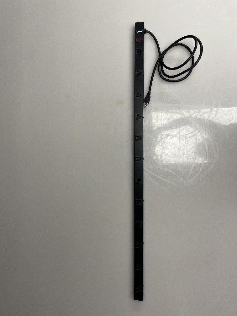 Large Metal Power Strip (Prime Intertek)