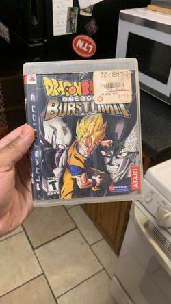 Dragon Ball Z Burst Limit PS3 (Empty Case)