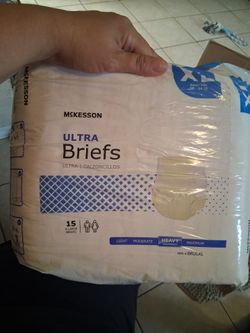 Adult diapers briefs XL