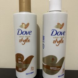 2Pack Dove Love Your Style Shampoo & Conditioner 