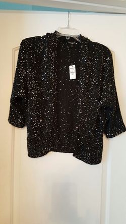 Beautiful sweater/jacket with sparkles